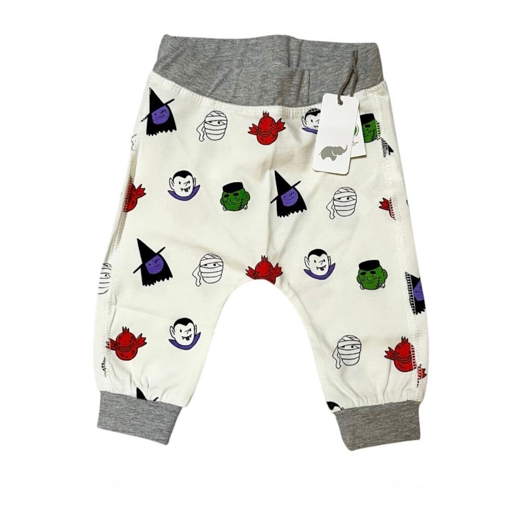 NWT Monica + Andy Monster Mash Groove Pant 0-3m